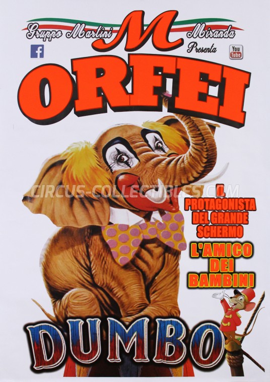 Orfei Circus Poster - Italy, 2019