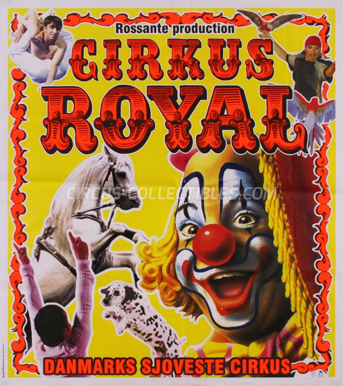Royal (DK) Circus Poster - Denmark, 2012