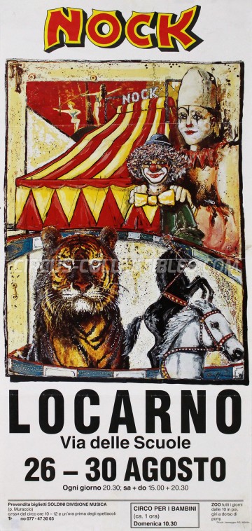Nock Circus Poster - Switzerland, 1993
