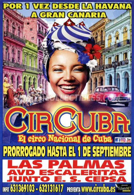 CirCuba Circus Poster - Cuba, 2019