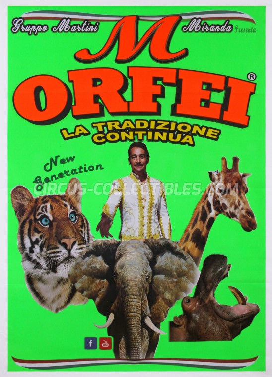 Orfei Circus Poster - Italy, 0