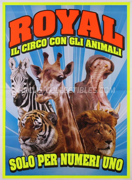 Royal (IT) Circus Poster - Italy, 2018