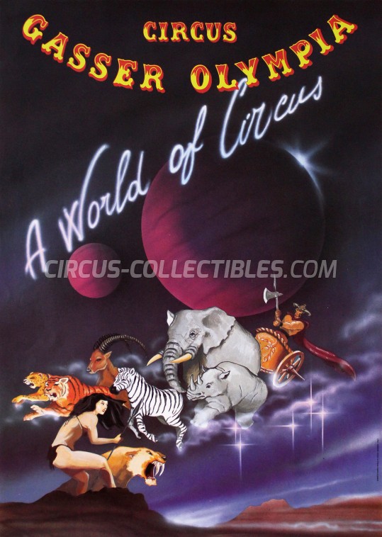 Olympia Circus Poster - Switzerland, 1994
