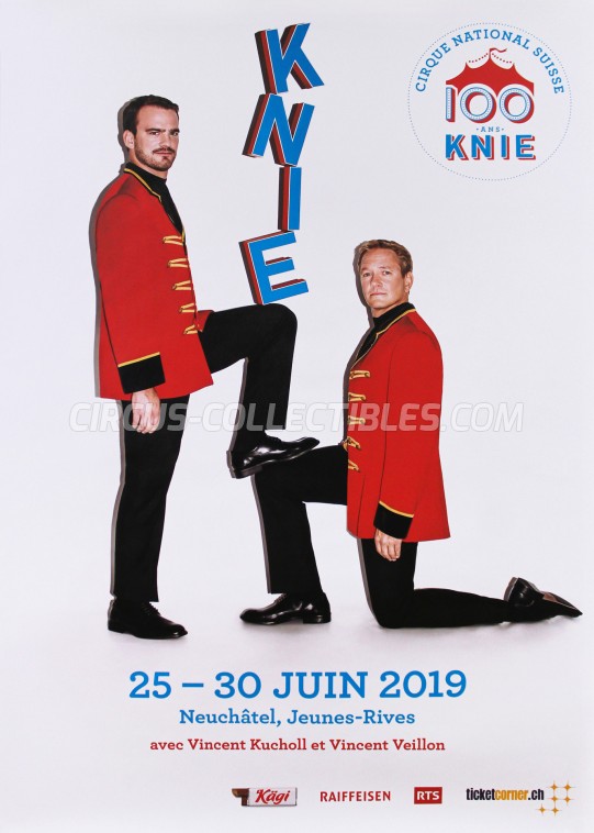 Knie Circus Poster - Switzerland, 2019