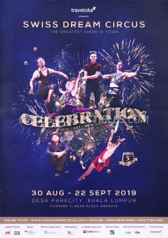 Swiss Dream Circus Circus Poster - Malaysia, 2019