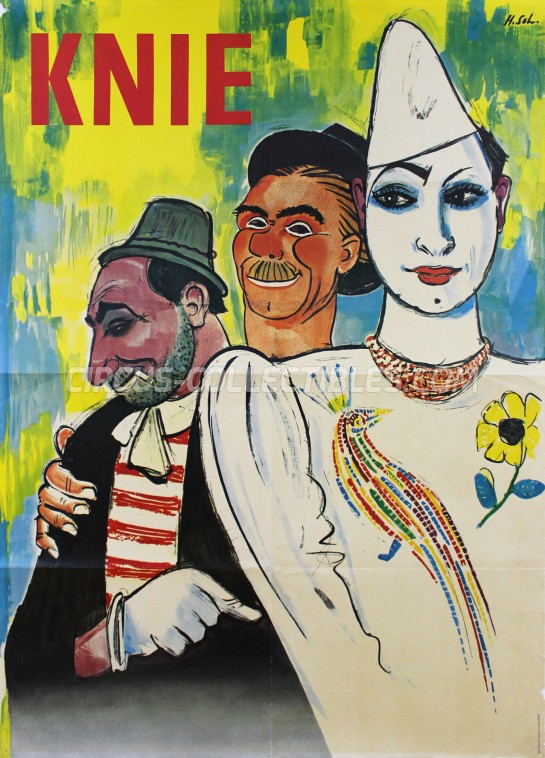 Knie Circus Poster - Switzerland, 1966
