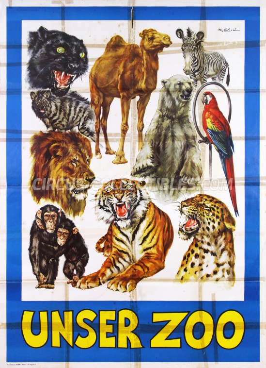 Williams Circus Poster - Germany, 1967