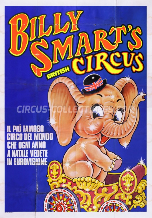 American Circus (Togni) Circus Poster - Italy, 1975