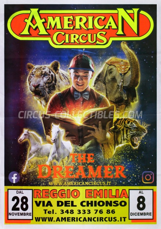 American Circus (Togni) Circus Poster - Italy, 2019
