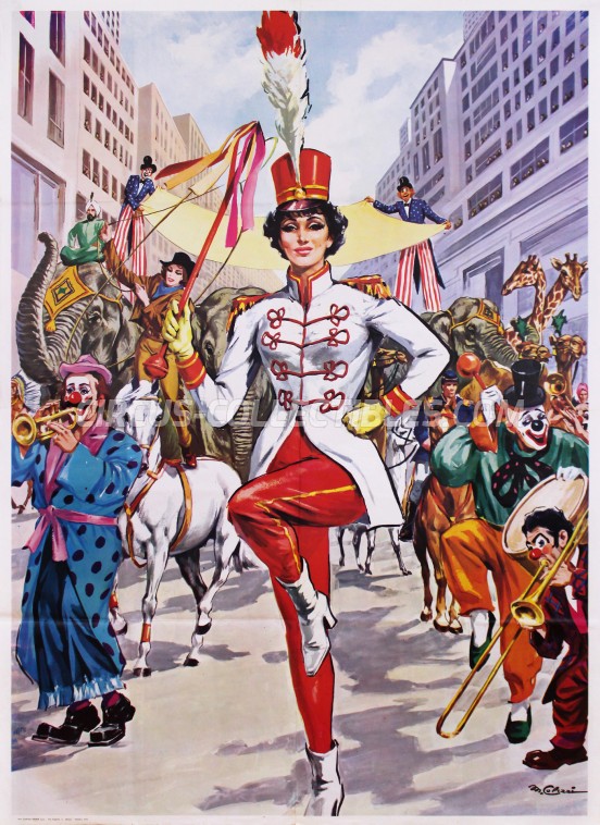Stock Poster Circus Poster - Italy, 1975