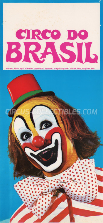 Circo do Brasil Circus Poster - Italy, 1978