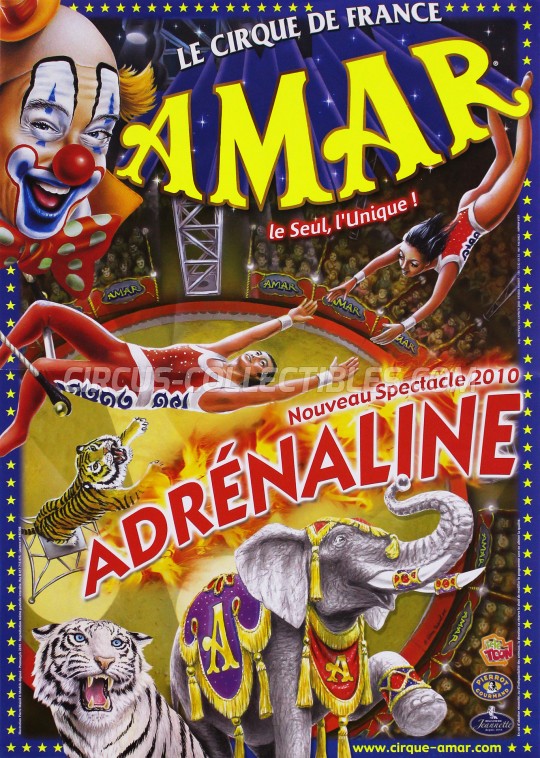 Amar Circus Poster - France, 2010