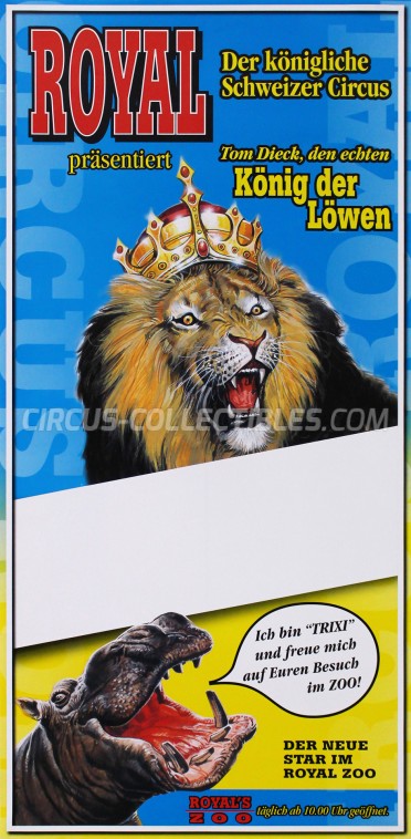 Royal (CH) Circus Poster - Switzerland, 2003