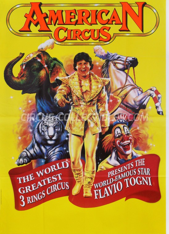 American Circus (Togni) Circus Poster - Italy, 2000