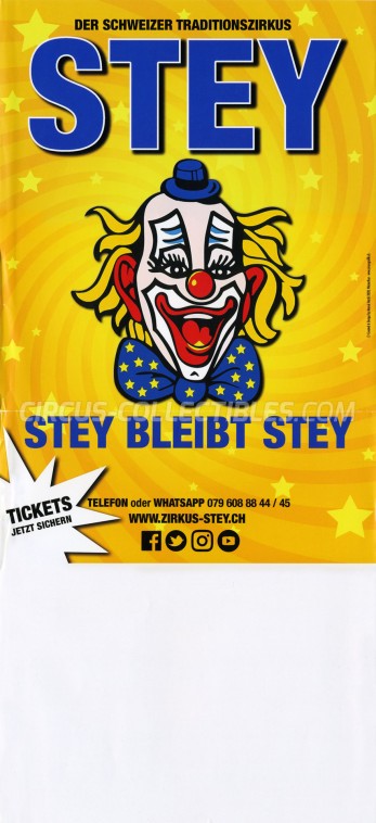 Stey Circus Poster - Switzerland, 2020