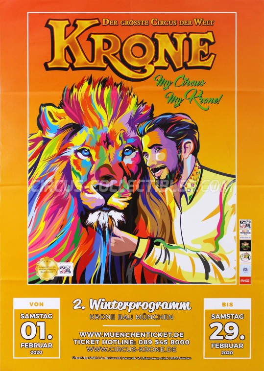 Krone Circus Poster - Germany, 2020
