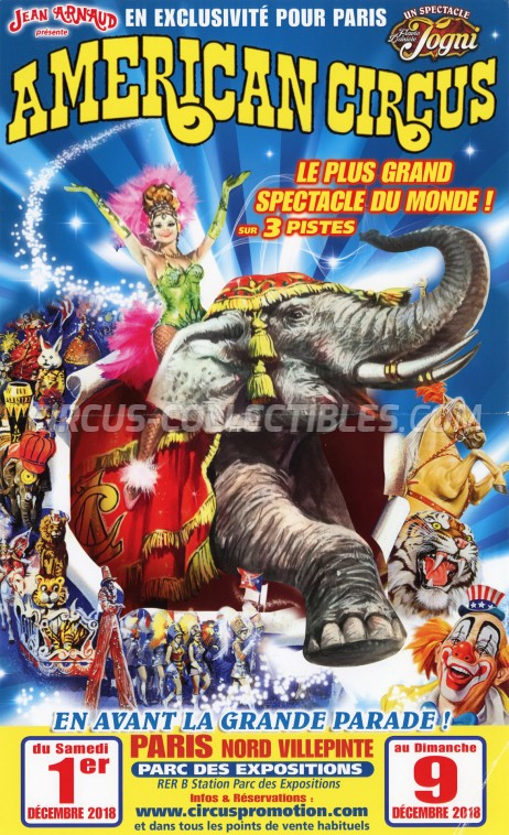 American Circus (Togni) Circus Poster - Italy, 2018