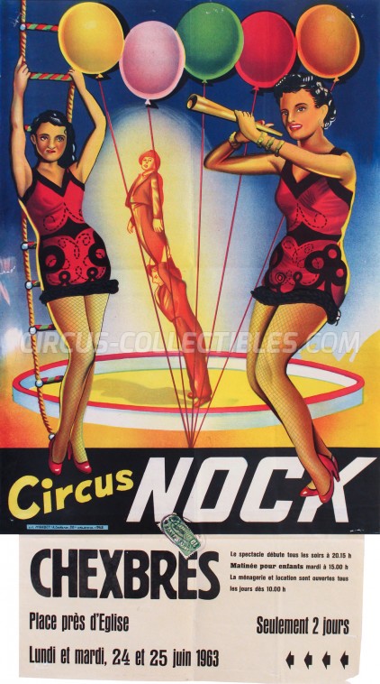 Nock Circus Poster - Switzerland, 1963