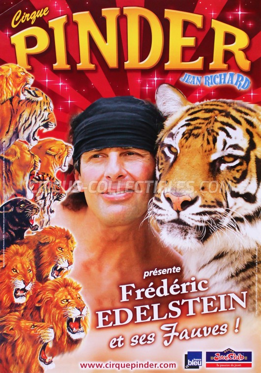 Pinder - Jean Richard Circus Poster - France, 2007