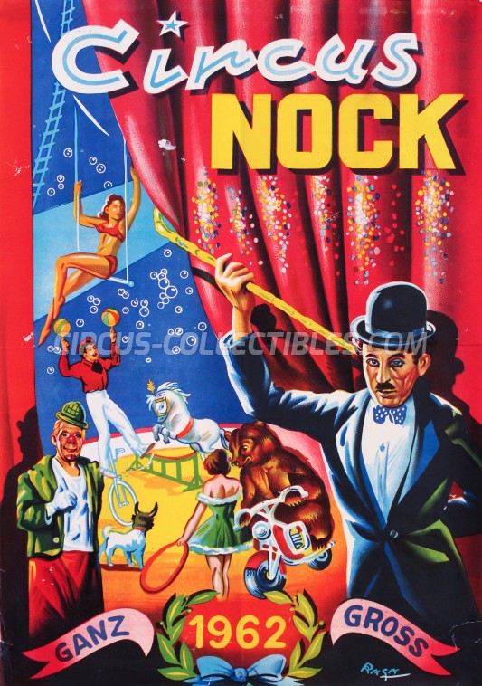 Nock Circus Poster - Switzerland, 1962