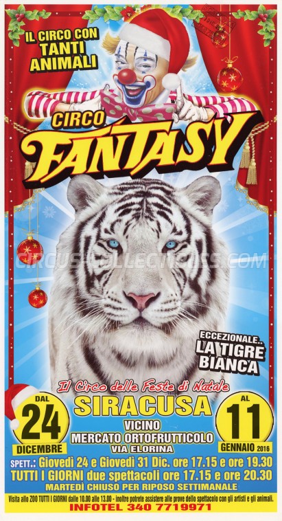 Fantasy Circus Poster - Italy, 2015