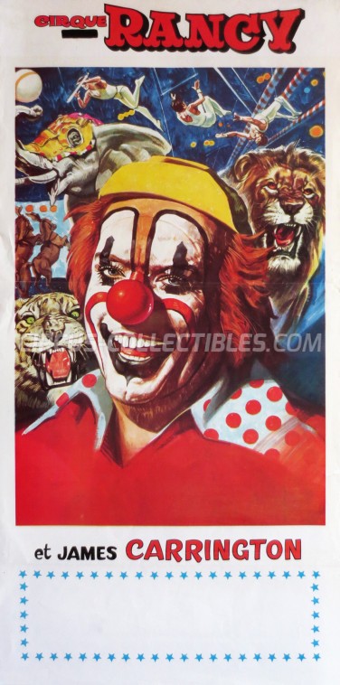 Sabine Rancy Circus Poster - France, 1979