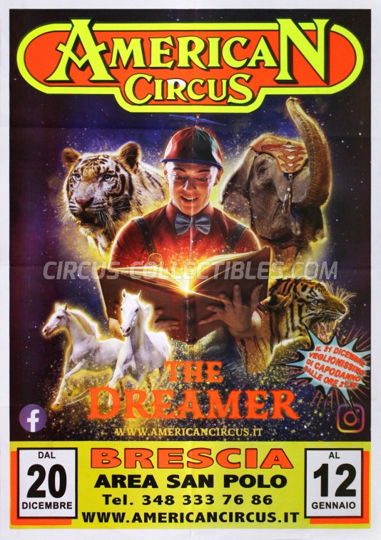American Circus (Togni) Circus Poster - Italy, 2019