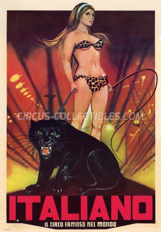 Italiano Circus Poster - Mexico, 1979