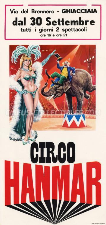Hanmar Circus Poster - Italy, 1979