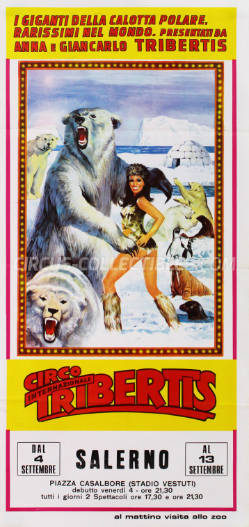 Tribertis Circus Poster - Italy, 1981