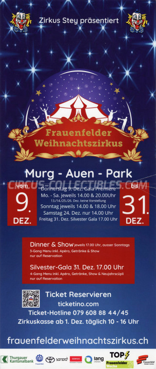 Stey Circus Poster - Switzerland, 2021