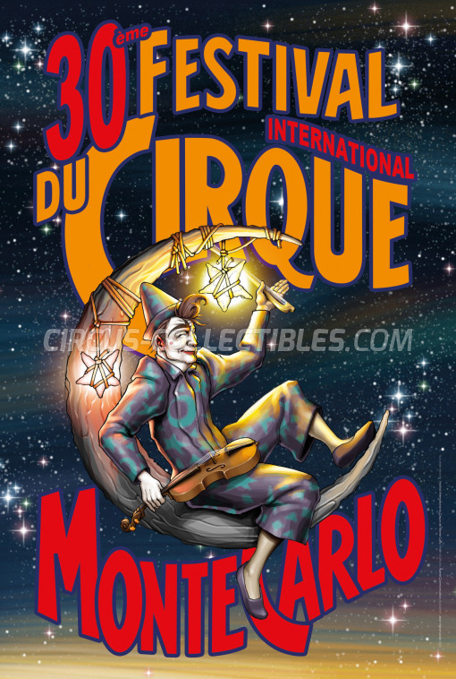 Festival International du Cirque de Monte-Carlo Circus Poster - Monaco, 2006
