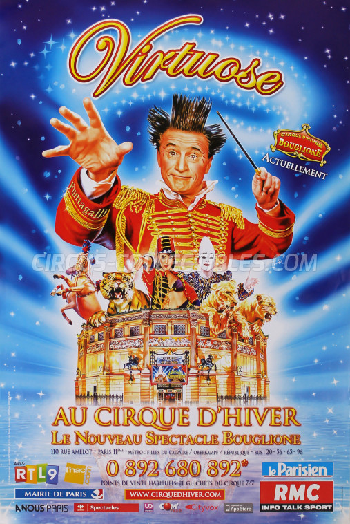 Bouglione Circus Poster - France, 2011