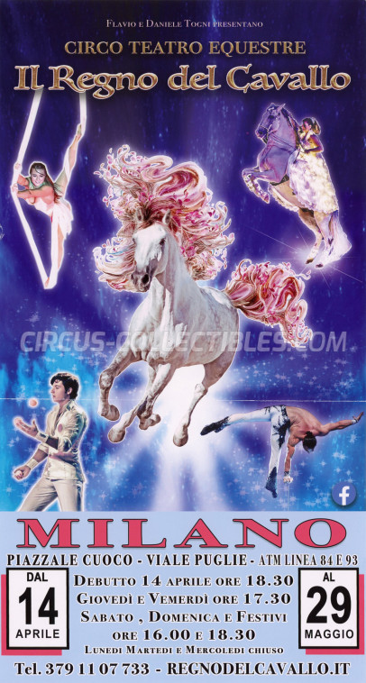 American Circus (Togni) Circus Poster - Italy, 2022