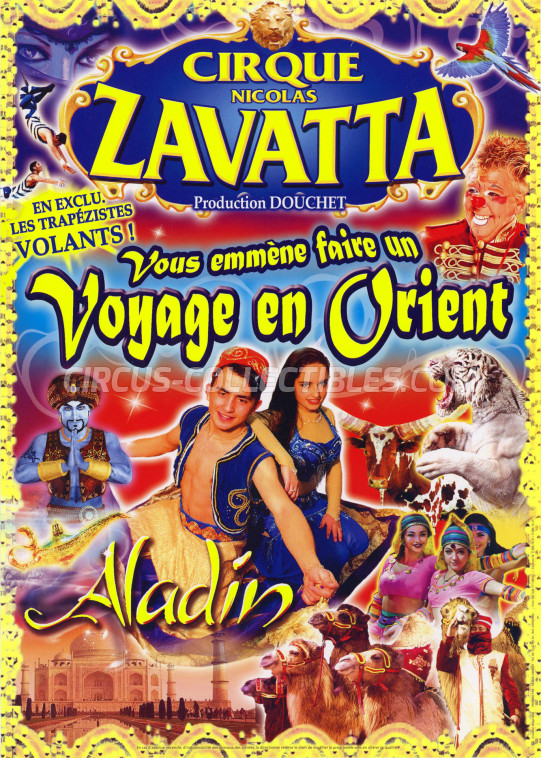 Nicolas Zavatta Circus Poster - France, 2019