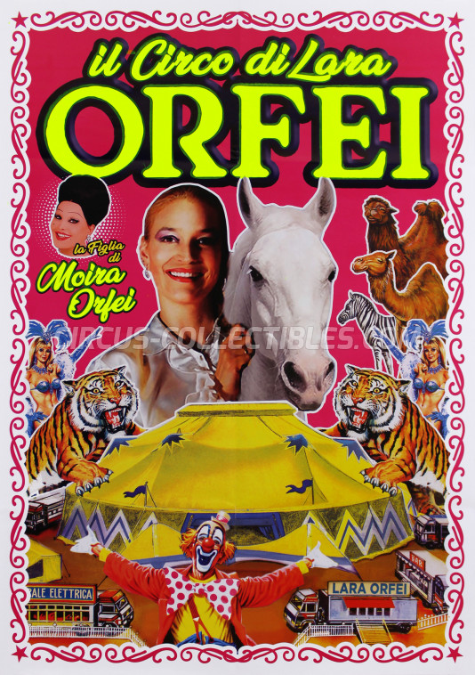 Lara Orfei Circus Poster - Italy, 2023