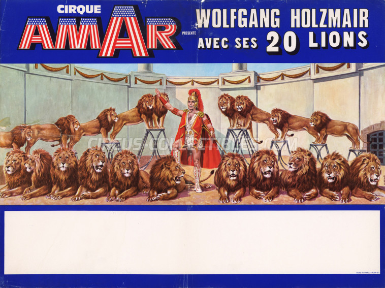 Amar Circus Poster - France, 1977