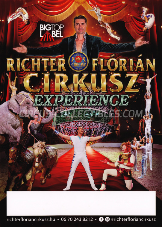 Richter Florian Cirkusz Circus Poster - Hungary, 2024