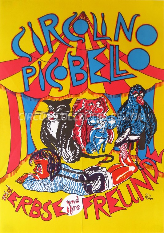 Circolino Pico Bello Circus Poster - Germany, 1994