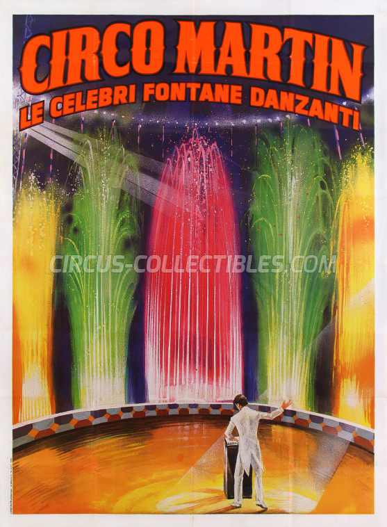 Martin Circus Poster - Italy, 1986
