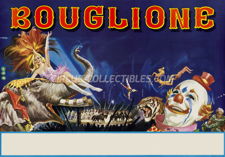 Bouglione Circus Poster - France, 1972