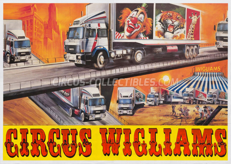 Wigliams Circus Poster - Italy, 2002