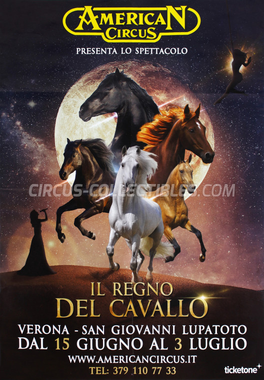 American Circus (Togni) Circus Poster - Italy, 2022
