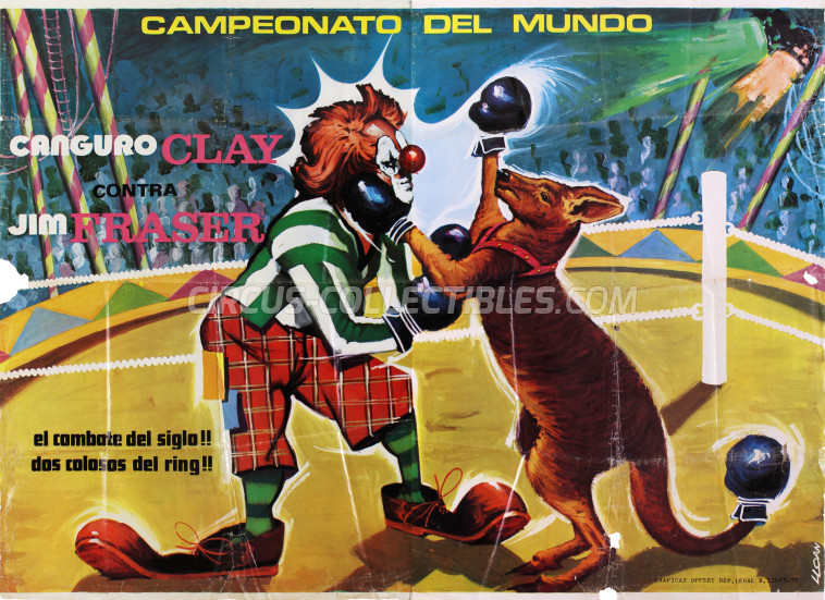 Continental Circus Poster - Spain, 1975