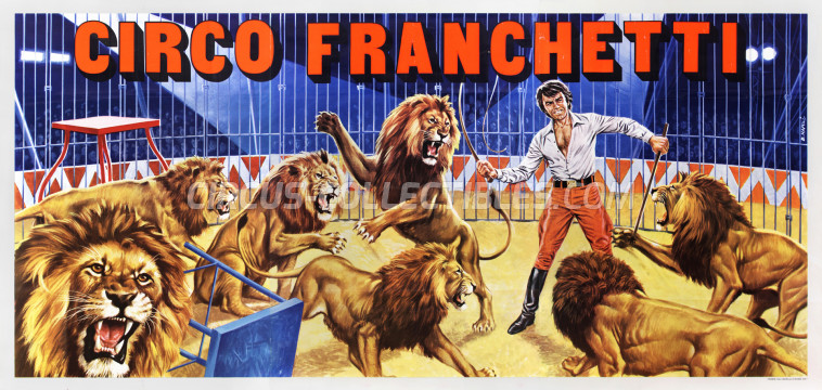 Franchetti Circus Poster - Italy, 1977