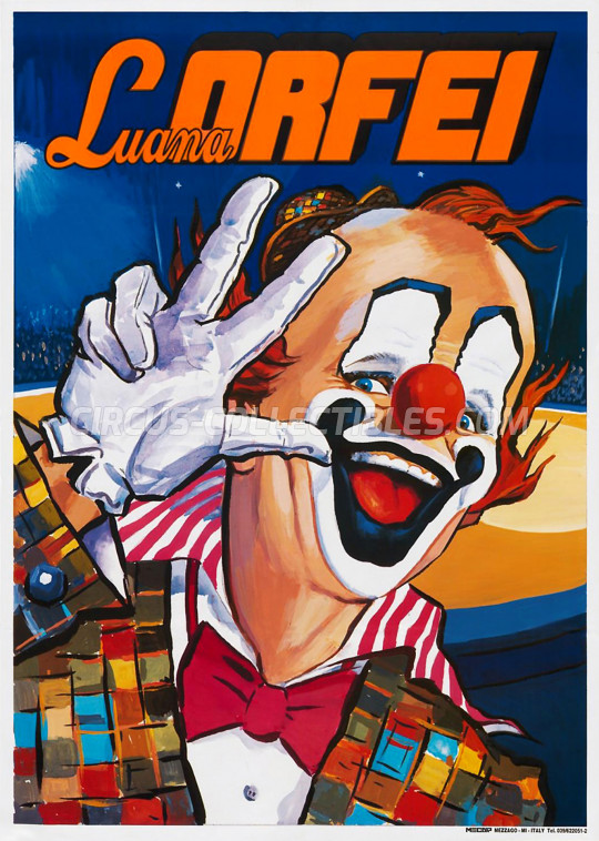 Luana Orfei Circus Poster - Italy, 2002