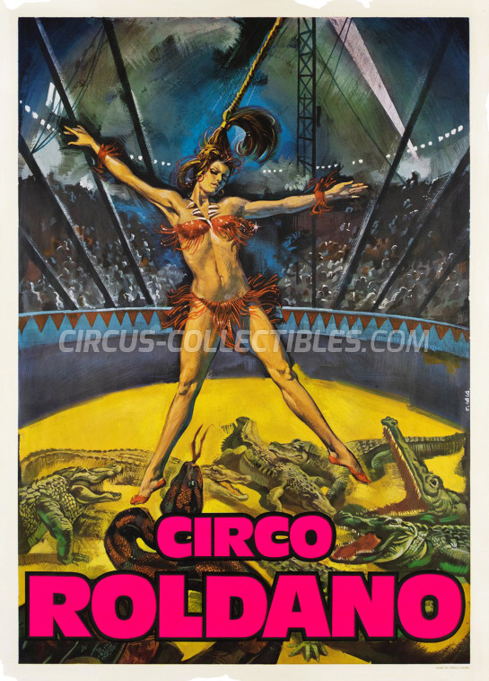 Roldano Circus Poster - Italy, 