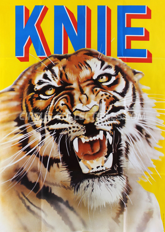 Knie Circus Poster - Switzerland, 1977