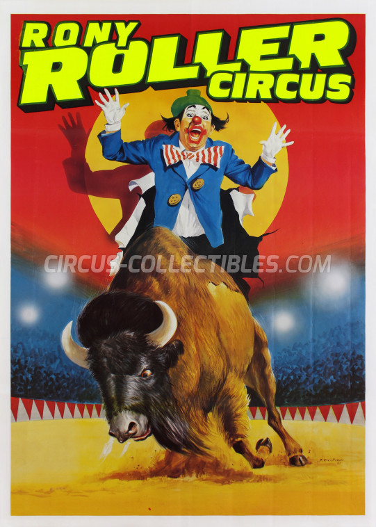 Rony Roller Circus Circus Poster - Italy, 1992