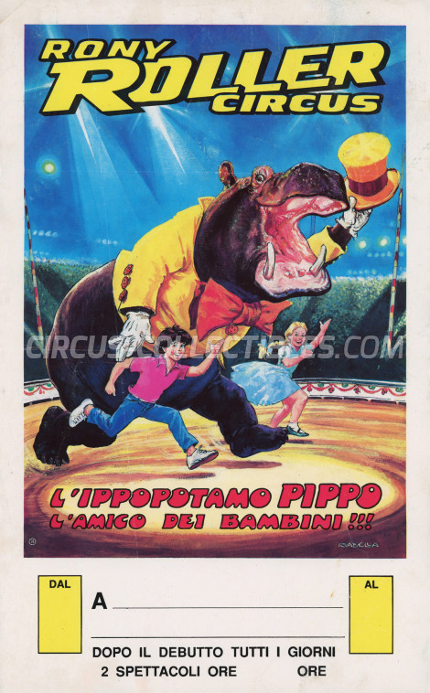 Rony Roller Circus Circus Poster - Italy, 0
